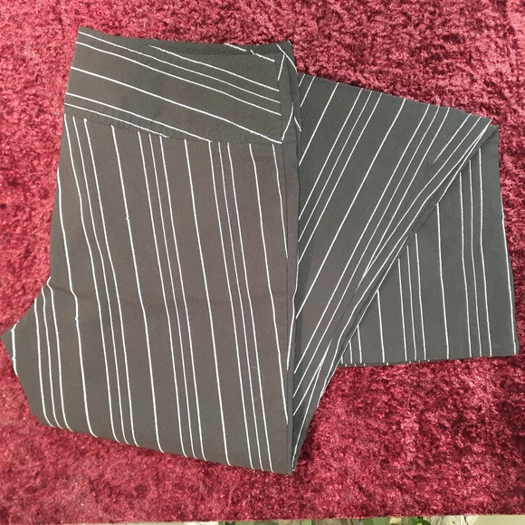 Michele Bohbot Bisou Bisou Pinstripe Pant Suit Set - Picture 8 of 16